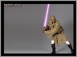 buty, szata, Samuel L. Jackson, Star Wars, laser